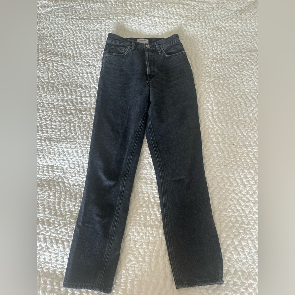 Agolde straight leg jeans